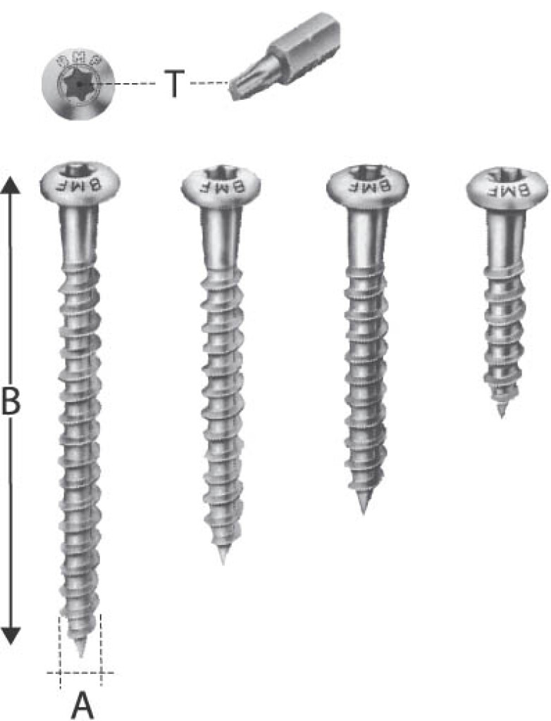 BMF screws 5.0 x 50